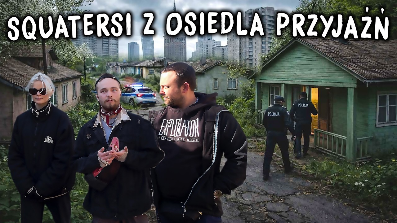 Zapomniane osiedle Warszawy – squaty, bezdomni i policja
