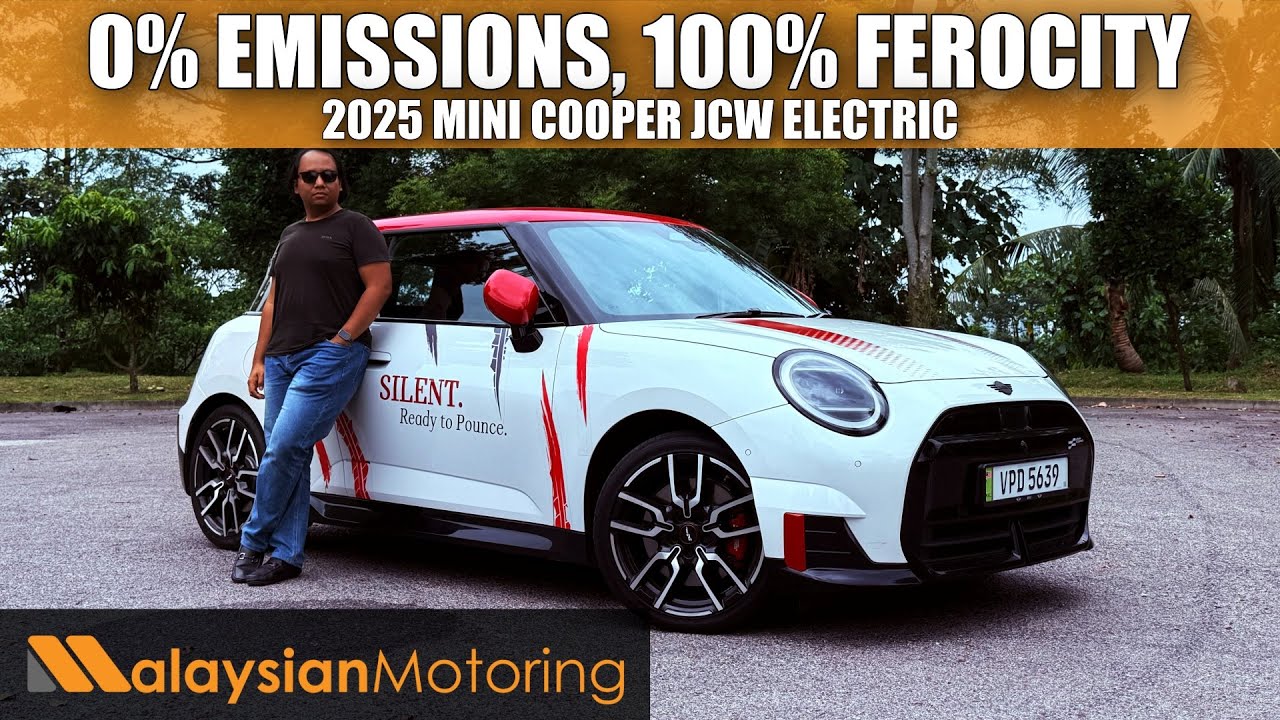 Обзор Mini Cooper JCW Electric 2025 года — 100% удовольствия без выхлопа? | #Обзор