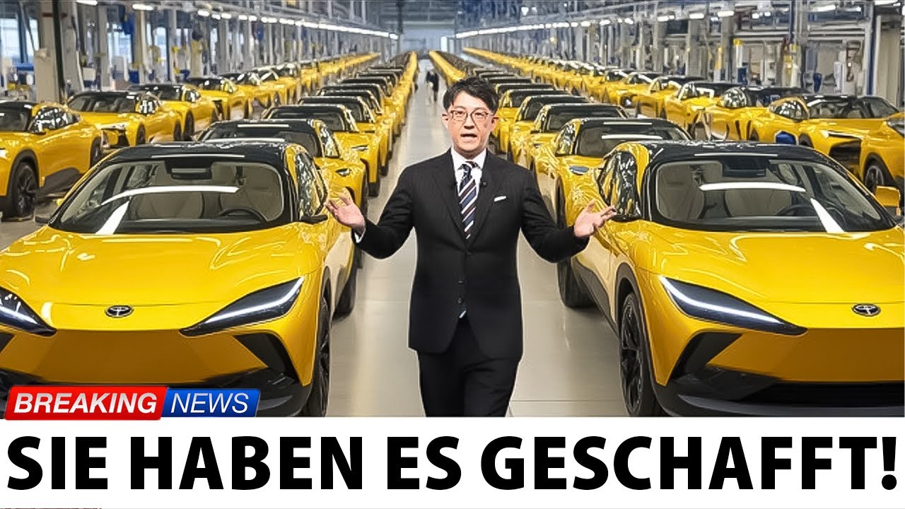 Toyota bringt ein NEUES ELEKTROAUTO für 13.000 US-Dollar auf den Markt – das erschüttert die Welt!