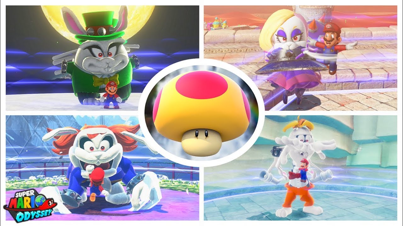 What If Broodals Could Use Mega Mushrooms? - Super Mario Odyssey (Weird Results)