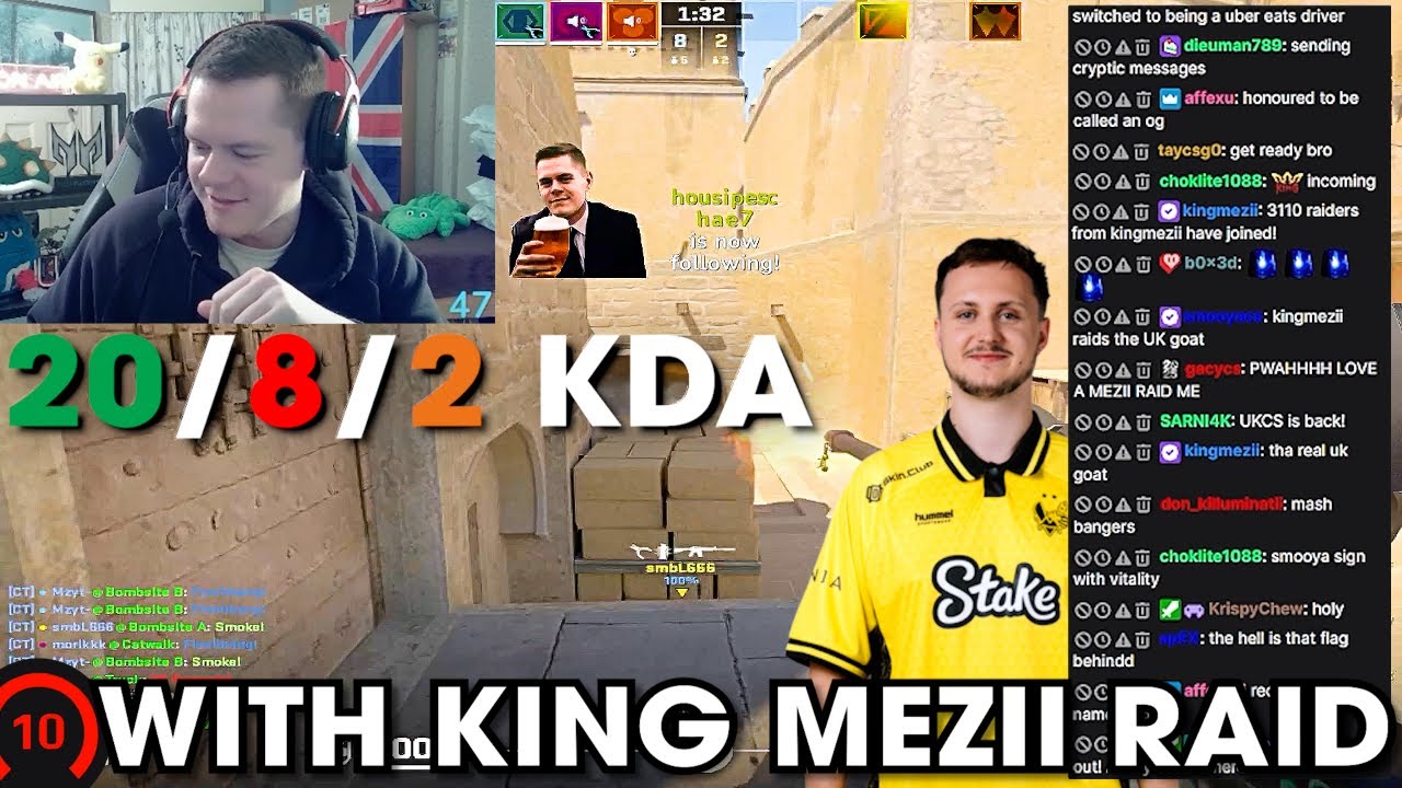 Меня атаковал Мези, и я вытащил Faceit на 10-м уровне.
