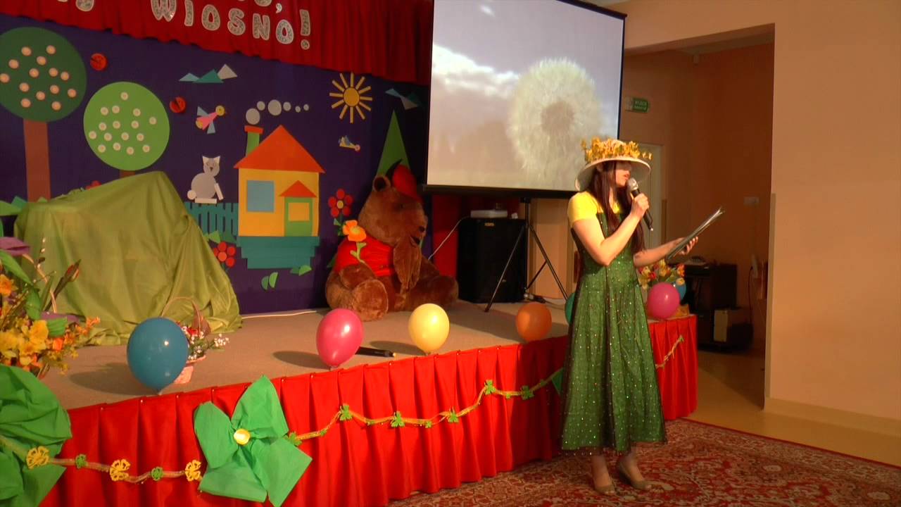 Pierwszy Dzień Wiosny w Miejskim Przedszkolu nr 6 - przedstawienie