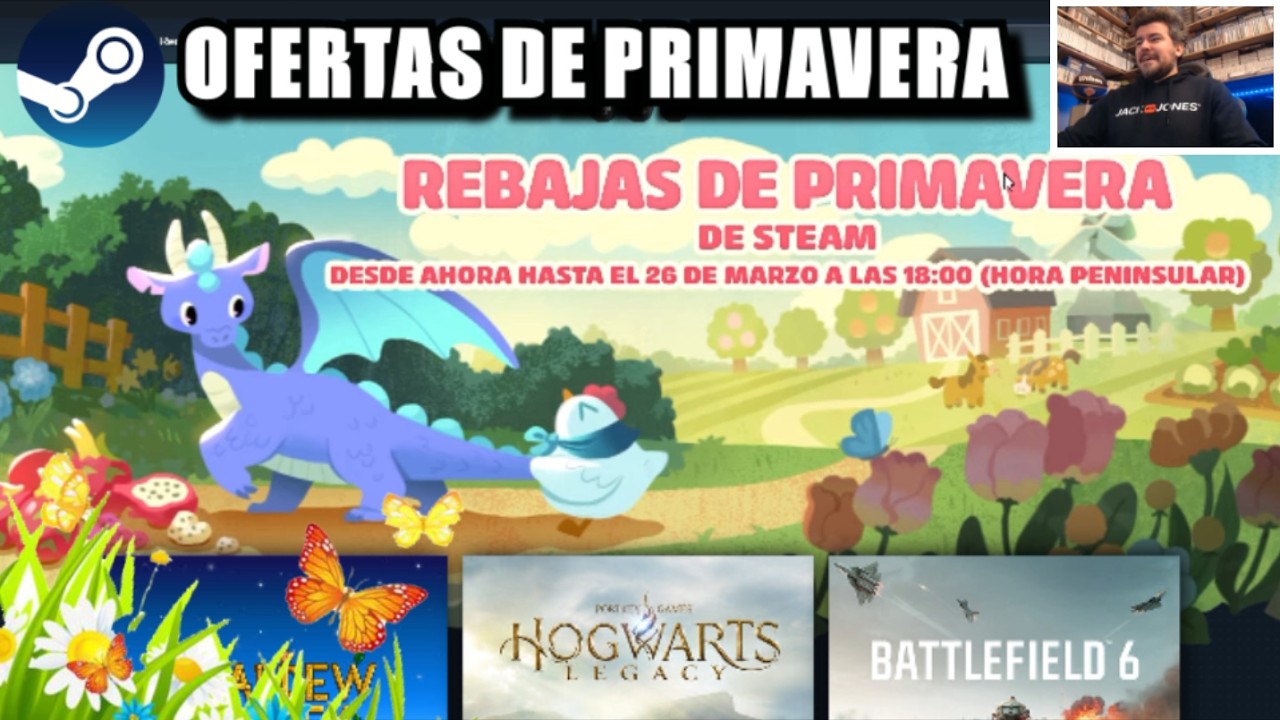 OFERTAS DE PRIMAVERA STEAM 2026 (PC) ✅ Recomendaciones de juegos y Rebajas interesantes