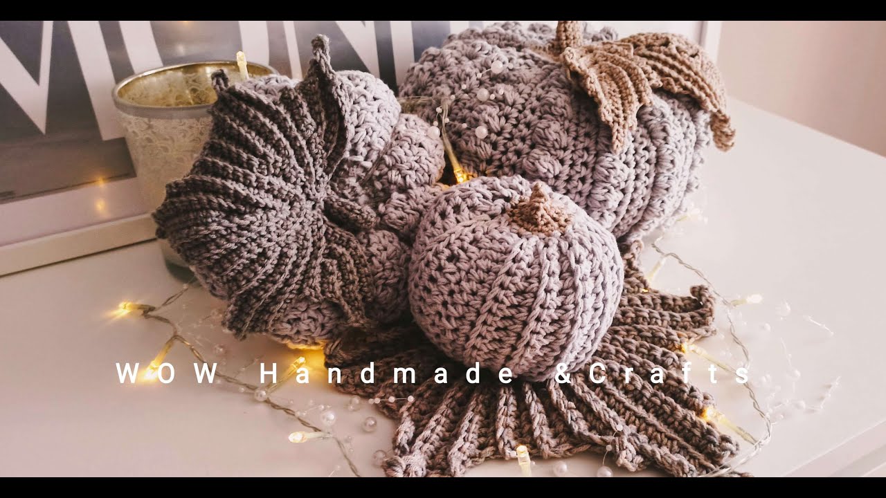 🧶DUŻA DYNIA W STYLU HYGGE - DLA POCZĄTKUJĄCYCH