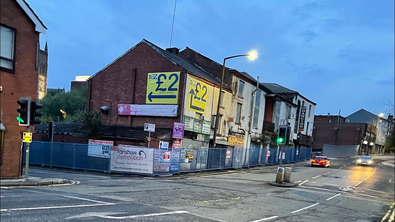 Abandoned Nightclub Bolton about to get demolished