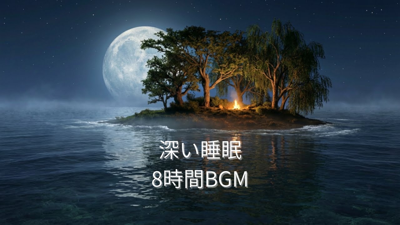 【8時間】夜中に起きても再び眠りやすい睡眠BGM｜Deep Sleep Music