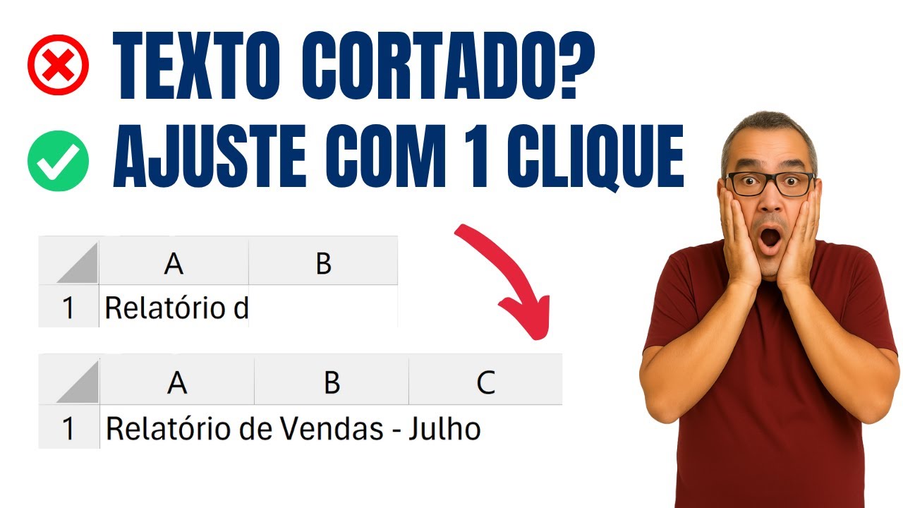 Texto Cortado? Veja o Truque dos 2 Cliques!