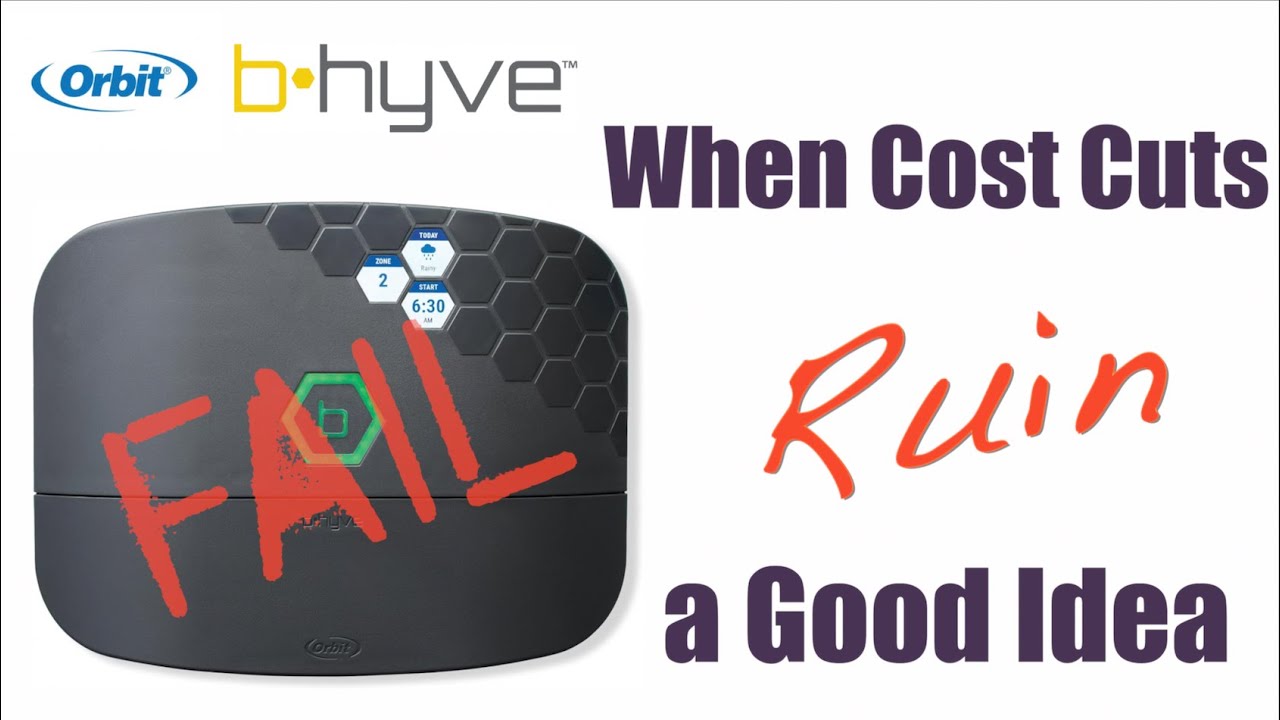 Интеллектуальная система полива B-hyve XR — когда экономия средств губит хорошую идею