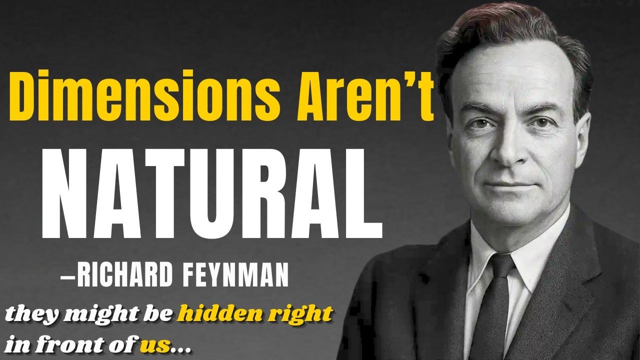 Feynman Finally Explains Why Reality Has Only 3 Dimensions (It’s Terrifying)