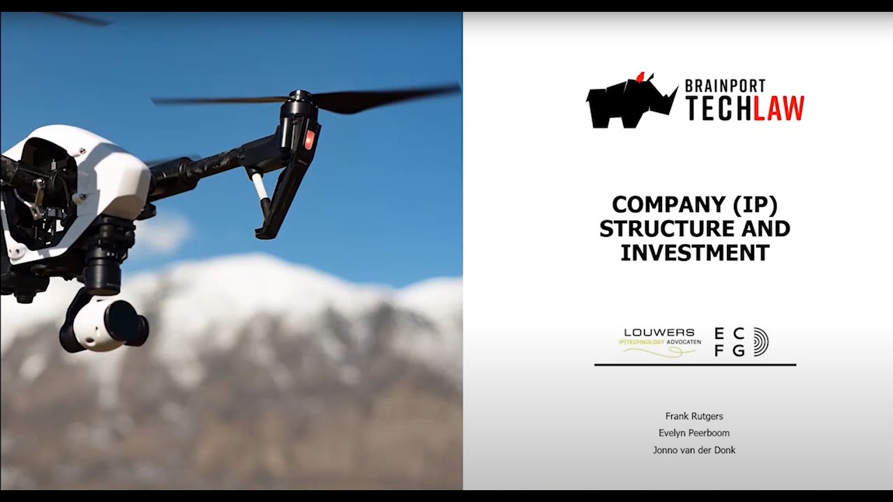 1. Company (IP) Structure and Investment - Frank Rutgers & Jonno van der Donk