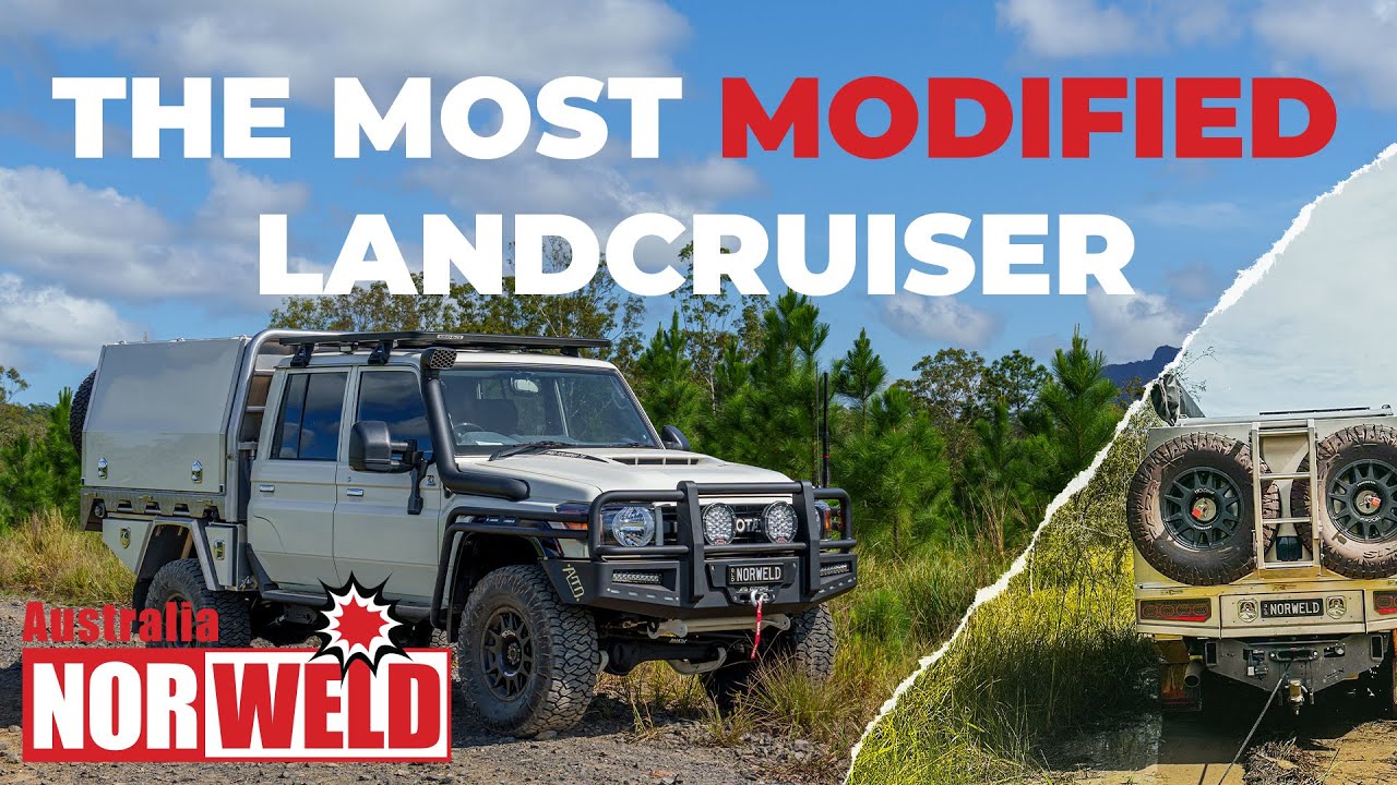 Самый модернизированный Land Cruiser 79-й серии в Австралии? | Сборка и прохождение Norweld79