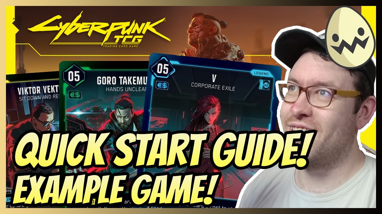 @CyberpunkTCG: Краткое руководство по началу работы! Пример игры из альфа-версии! #sponsored