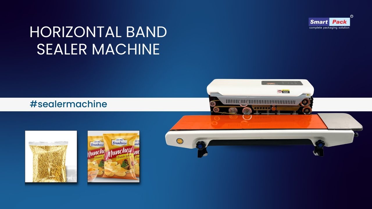Best Horizontal Band Sealer Machine for Snacks, Spices & Food Packaging