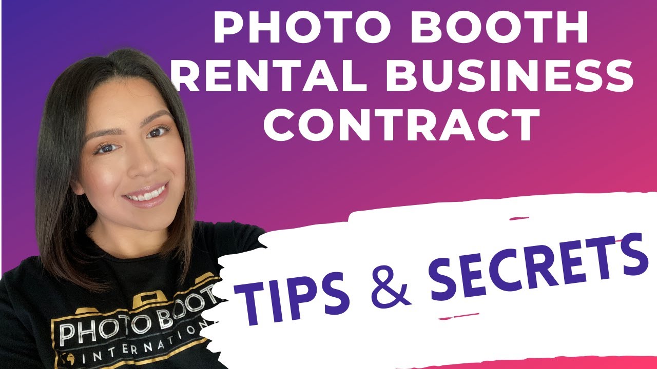 A Breakdown Of Our Photo Booth Rental Contract!!