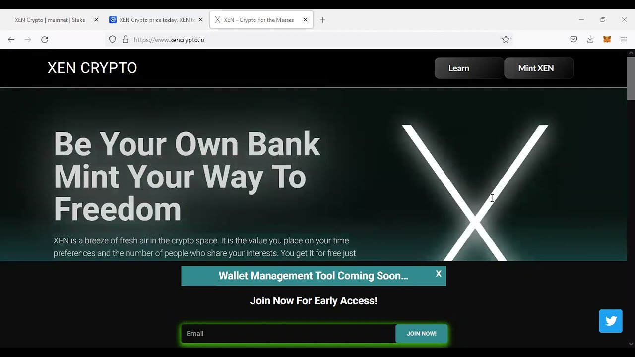 XEN CRYPRTO REVIEW. HOW TO CLAIM FREE XEN TOKENS AND BECOME XEN MILLIONAIRE