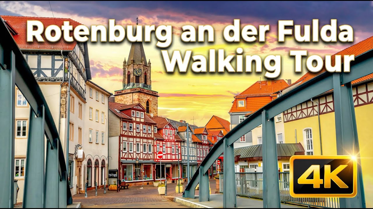 This is the Most Beautiful Fairytale Town in Germany 🇩🇪 | Rotenburg an der Fulda