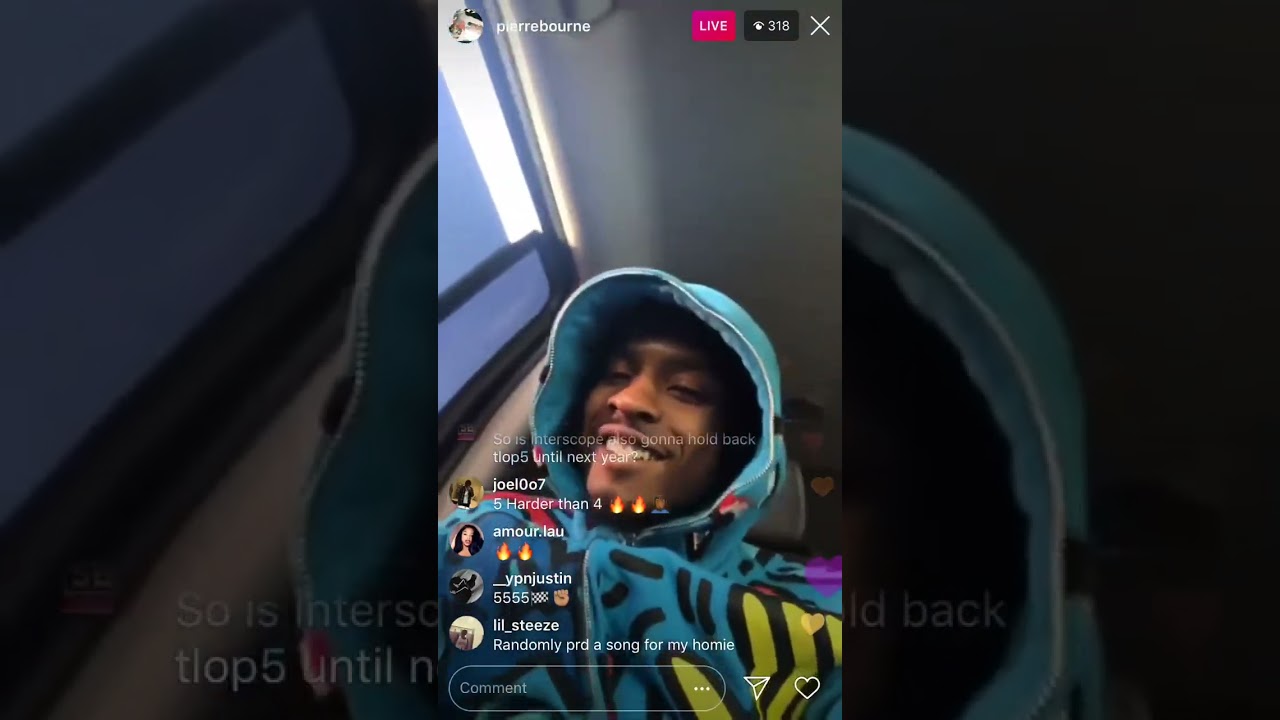 Pierre Bourne IG Live 1 26 19   Old TLOP5