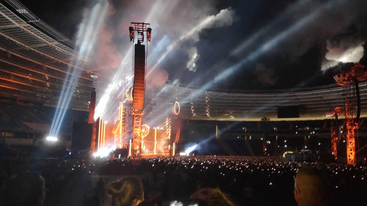 STADION ŚLĄSKI  Koncert Chorzow lipiec 24.07.2019 Rammstein Sonne Poland