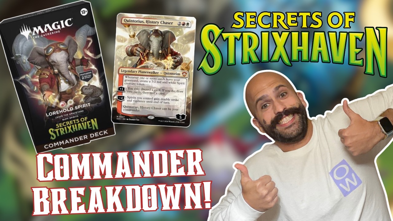 Полный разбор Lorehold Spirit | Обзор колоды Commander Secrets of Strixhaven и предварительный пр...