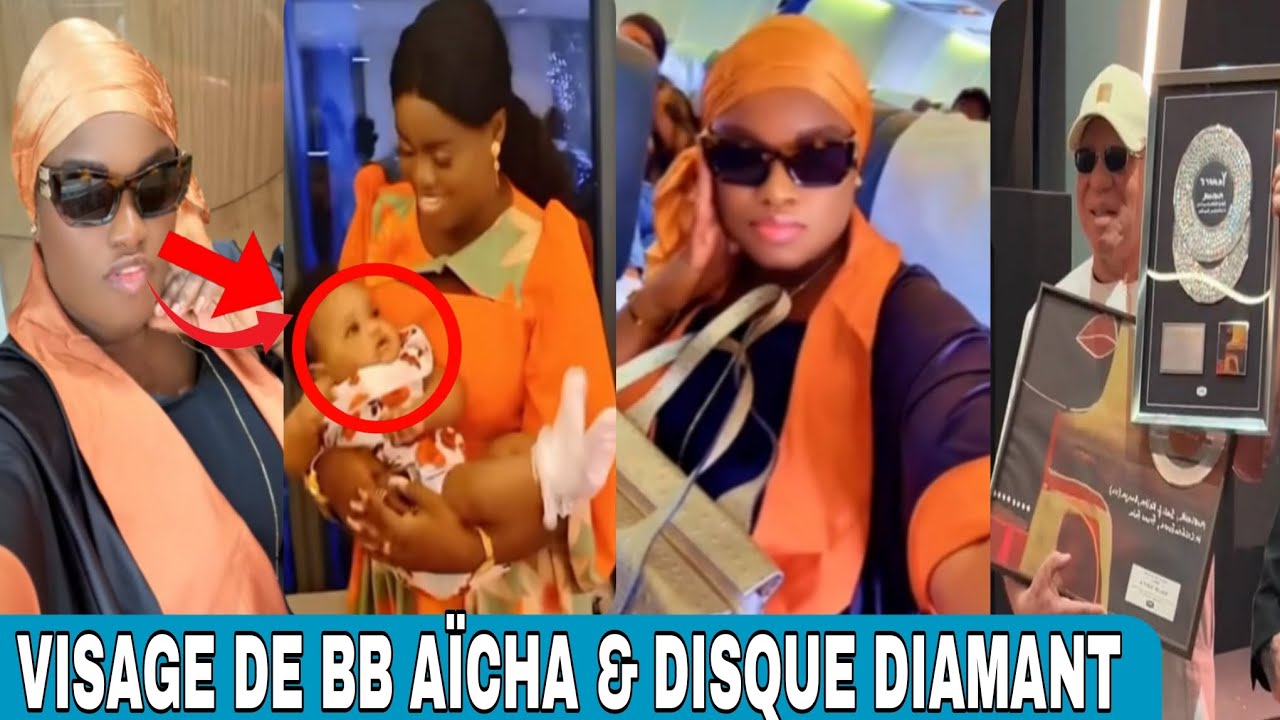 VISAGE DE BB AÏCHA DE BINGUINI & PAL EST DE MASQUE PAR MAKITA ET SALIF KEÏTA DOUBLE DISQUE DIAMANT