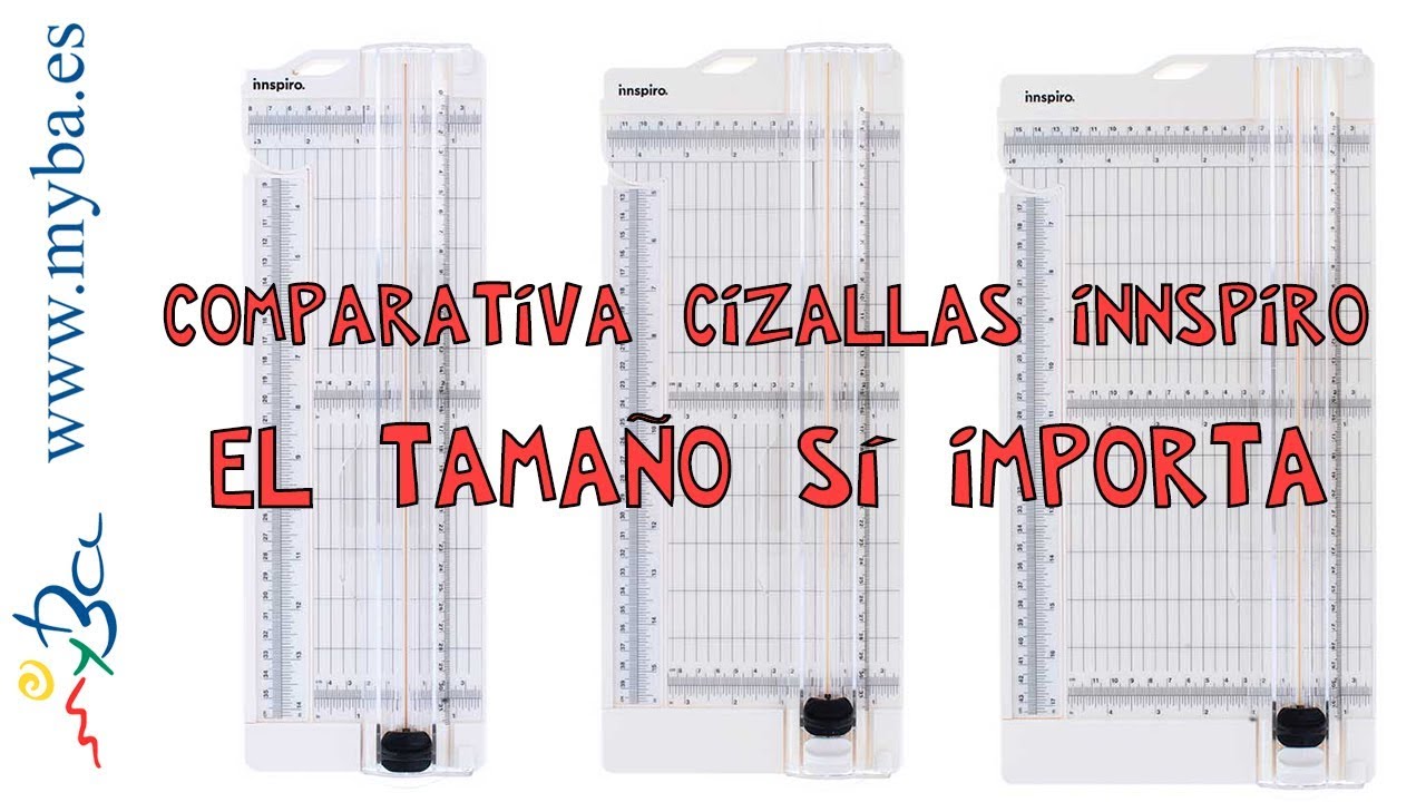 Comparativa de cizallas Innspiro, económicas y muy buena calidad. El tamaño sí importa.