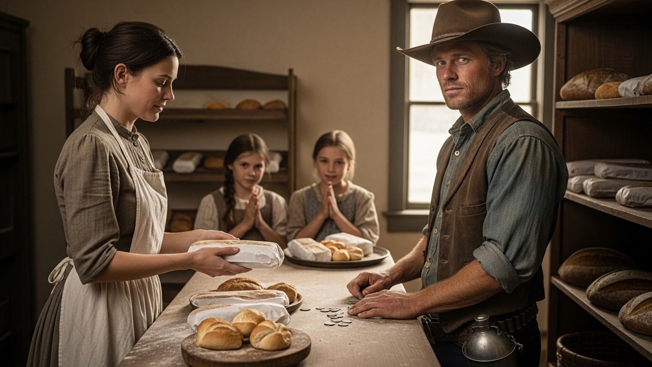 Baker Was Giving Away Bread She Couldn't Afford To Lose, Cowboy Bought Everything And Gave It Back
