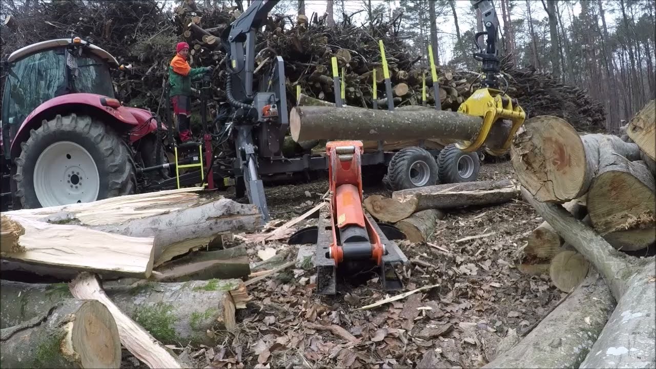 Holzspalten XXL - Westtech Woodcracker L700