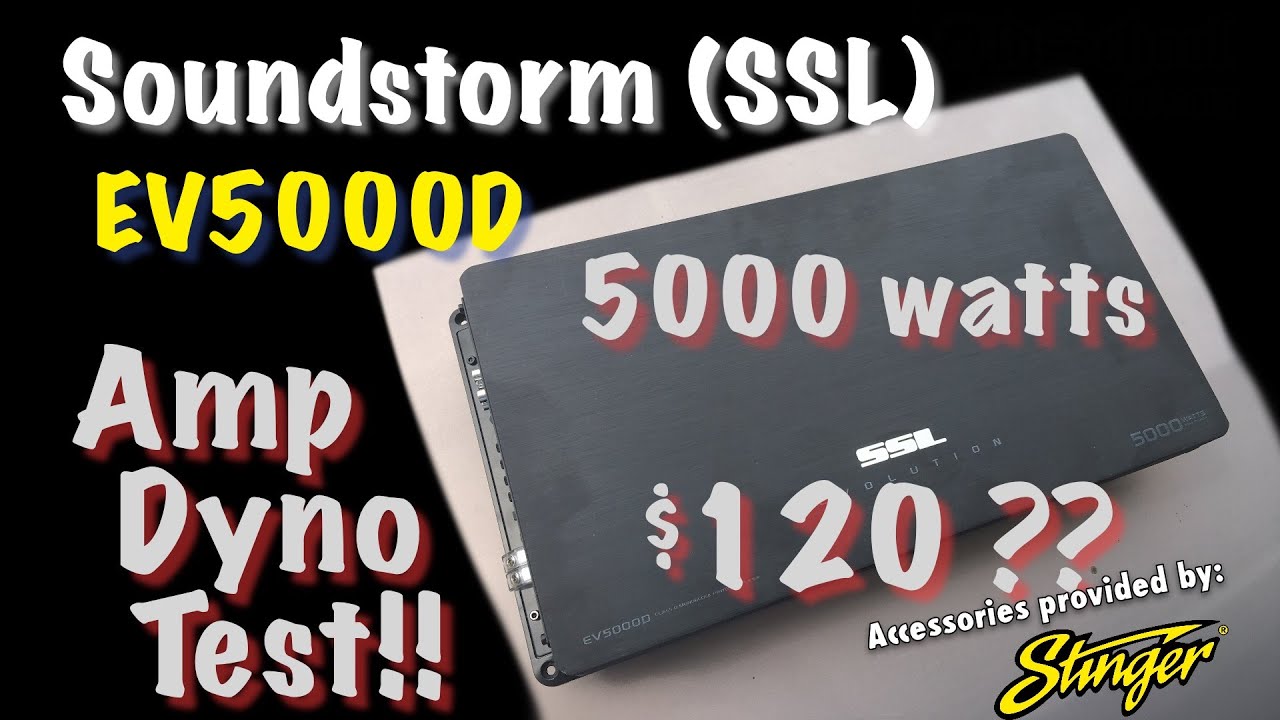 SSL EV5000D 5000 Watts for $120? Amp Dyno Test