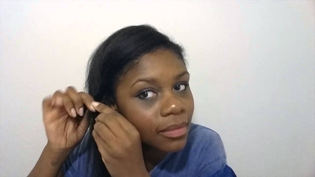 Tuto coiffure sur Cheveux défrisés ou lisses - 3 idées coiffures