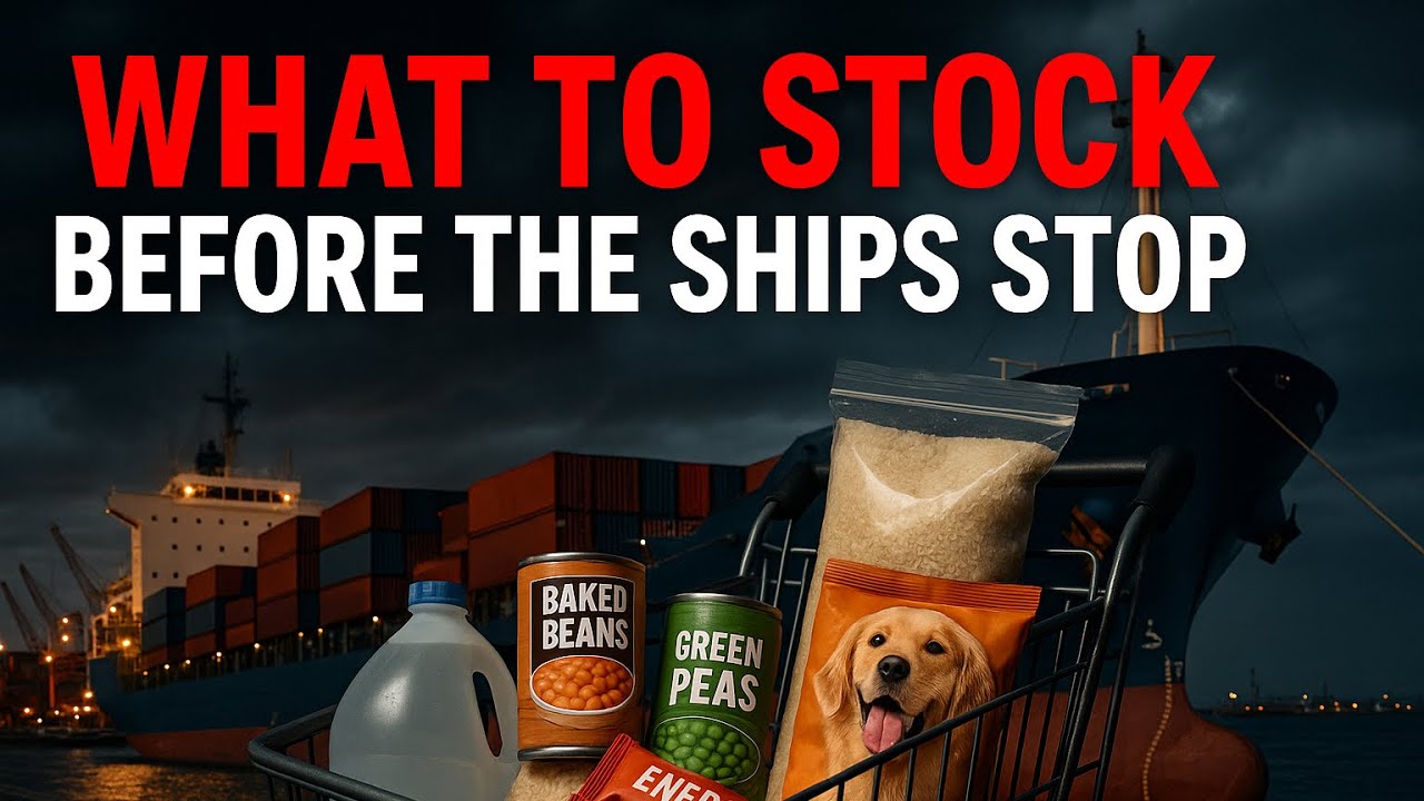 Prepping for Supply Chain collapse : What to Buy Before the Ships Stop Coming