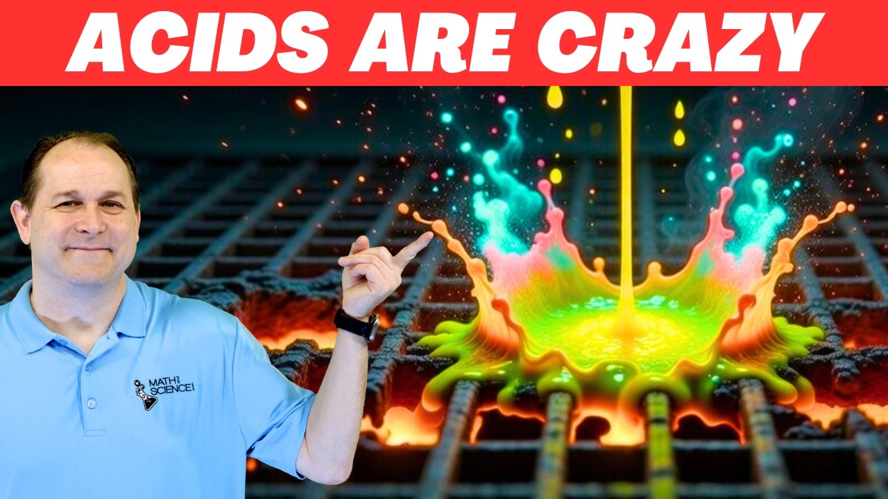 Why EXACTLY do Acids Eat Through Stuff?