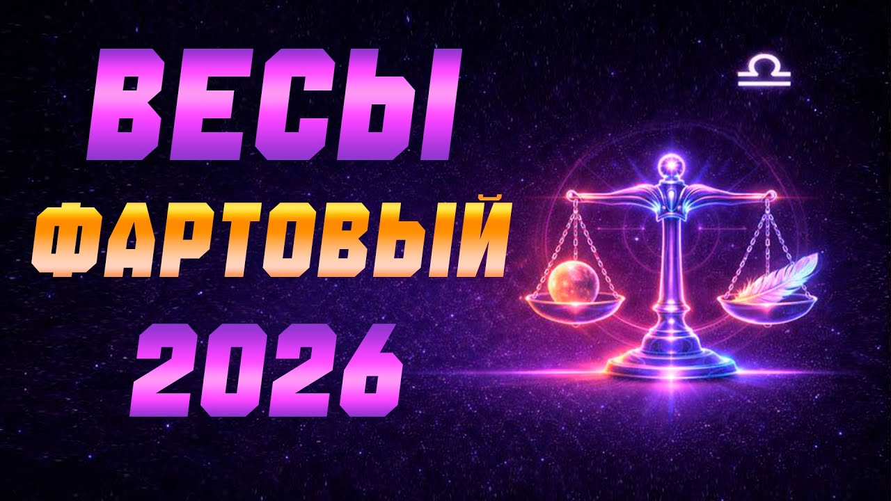 Весы. Прогноз на 2026 год. Ваш лучший год!