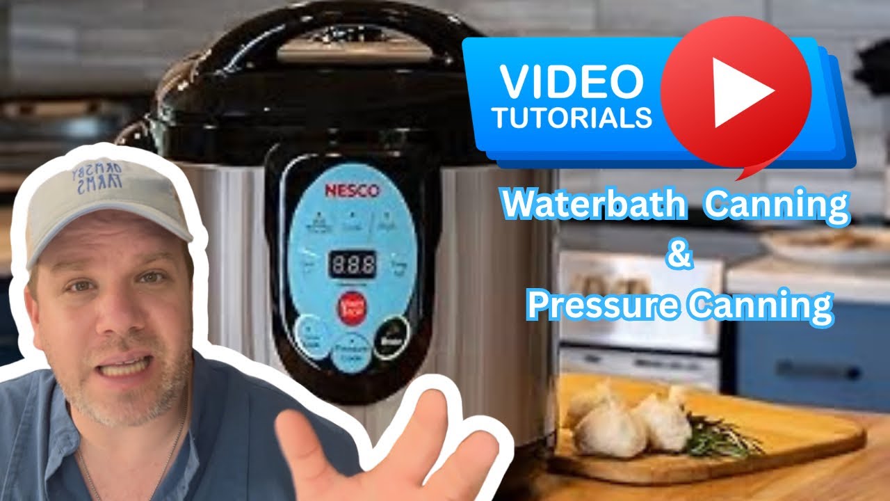 Nesco Electric Pressure Canner Tutorial | How to Pressure Can Safely at Home Step-by-Step
