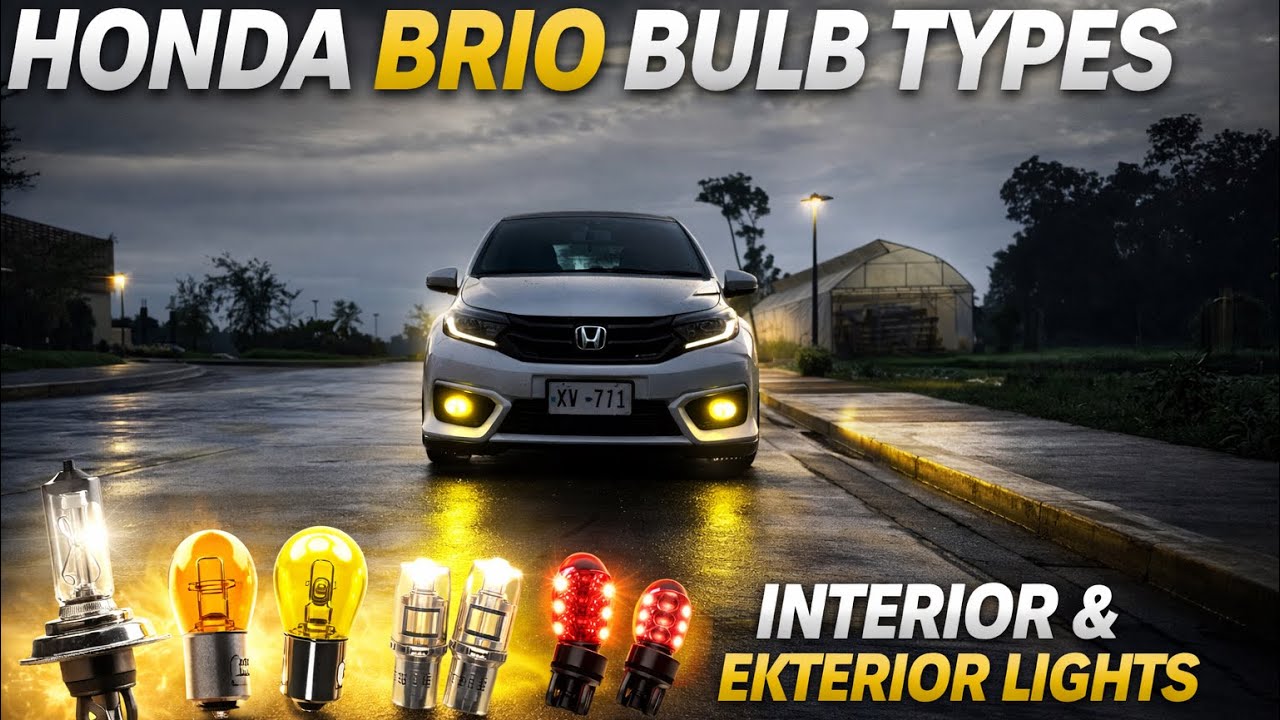 Honda Brio Bulb Types | LED | Carlights | Headlights