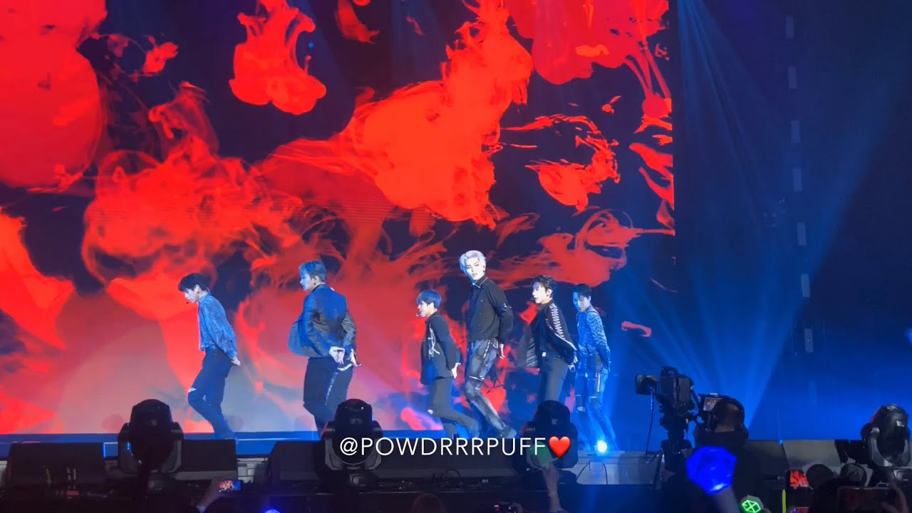 200201 - I Can't Stand The Rain - SuperM - We Are The Future Tour - LA - HD Fancam 직캠