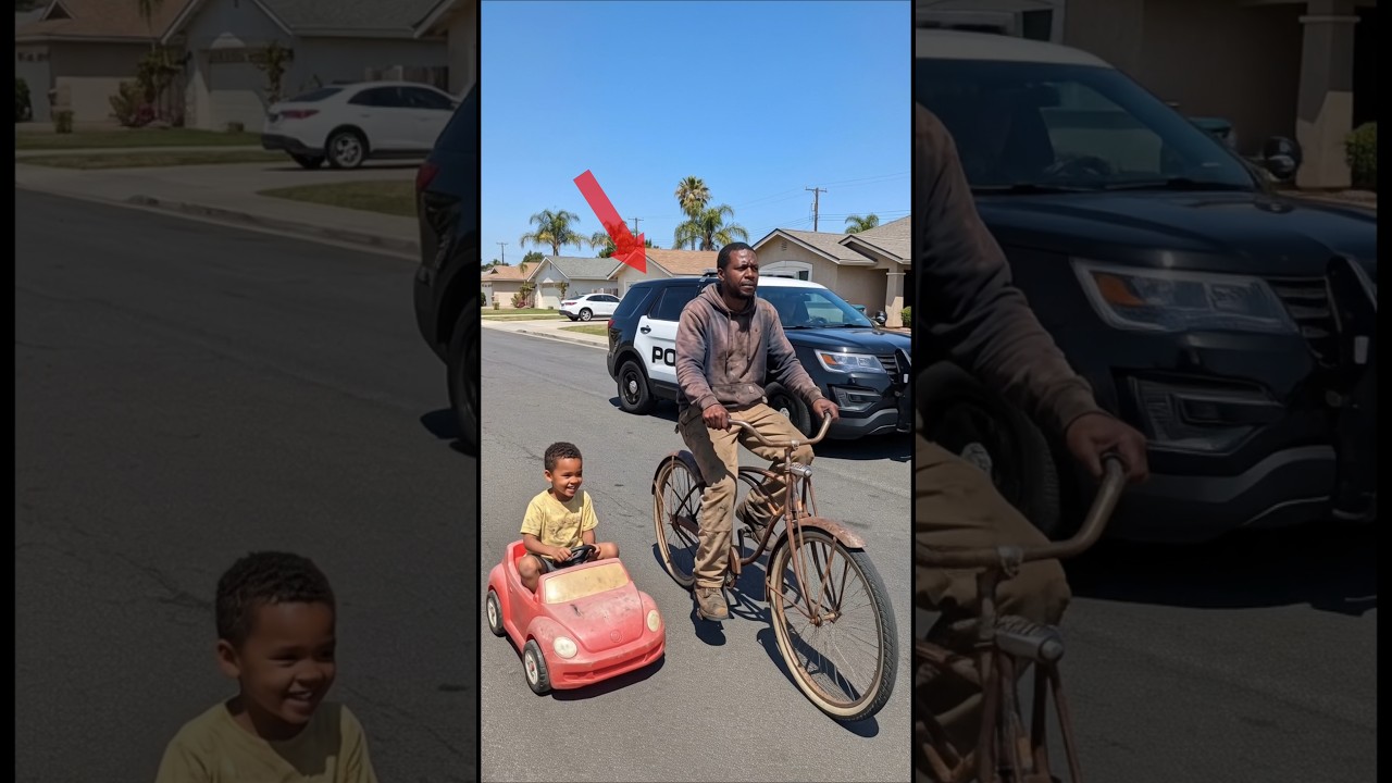 Why these police officers made a struggling father cry... 🥺❤️ #shorts