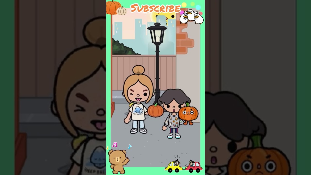 Toca boca tik tok🎃😂/toca boca world/TOCA__{VINTAGE}