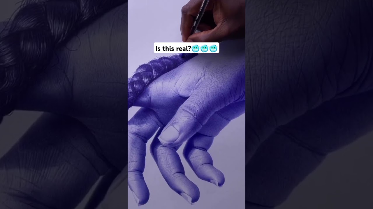 UNBELIEVABLE Realistic Ballpoint Pen Drawing