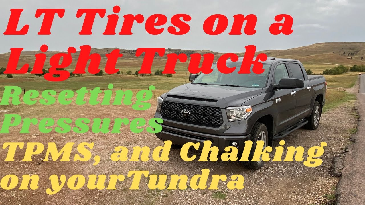 Inflating LT Tires on your Light Truck