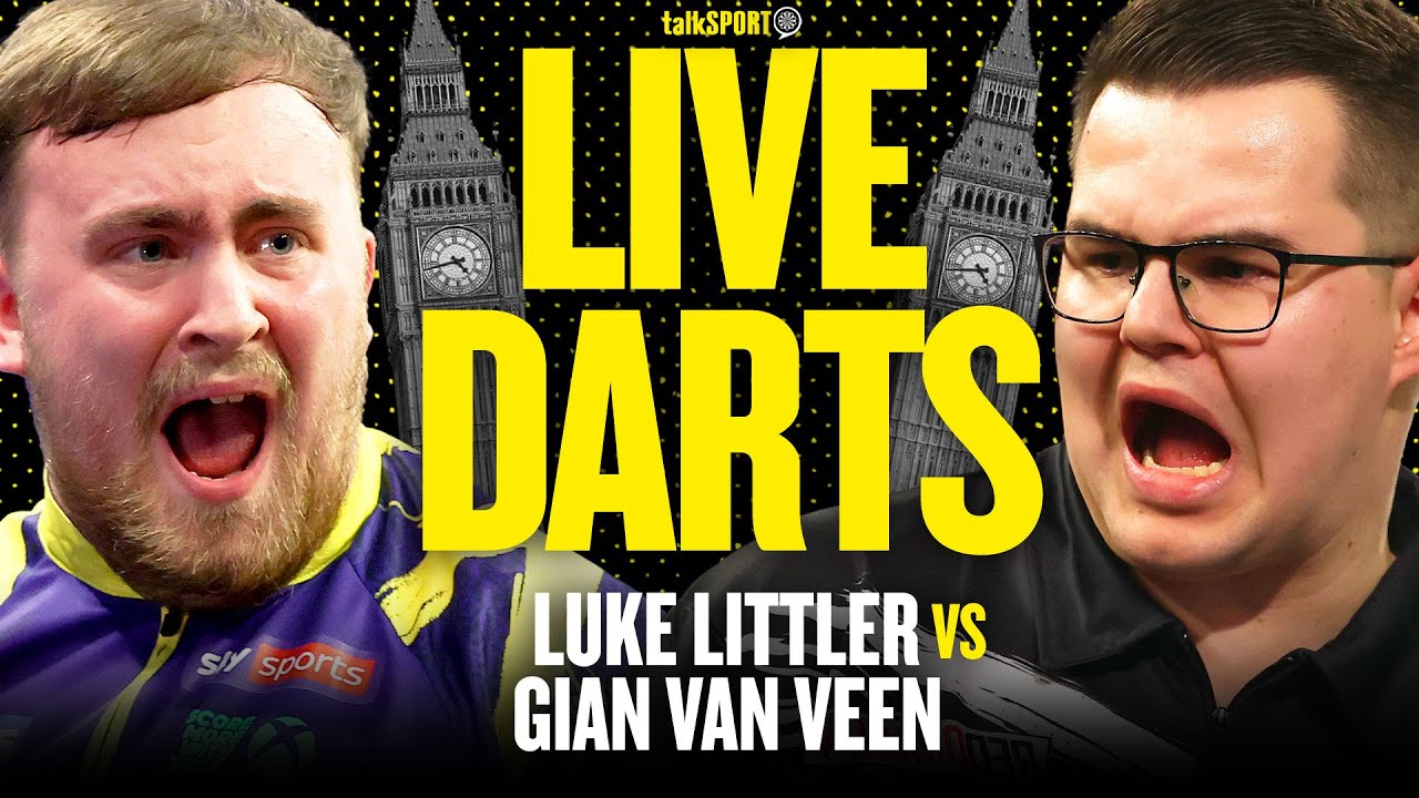 🎯 LIVE: Luke Littler v Gian van Veen | 2026 World Darts Championship WATCHALONG