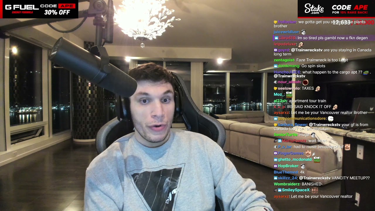 Trainwrecks says why he moved to canada