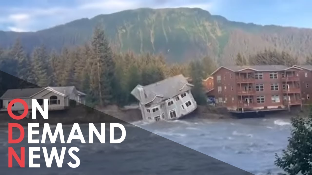 Watch: Entire House Swept Away by 'Suicide Basin' Flood