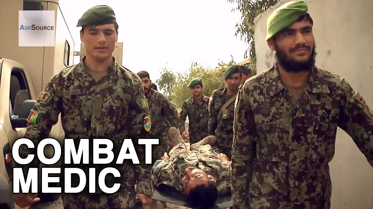 Afghan Army - Combat Medic Scenarios at Forward Operating Base Gamberi