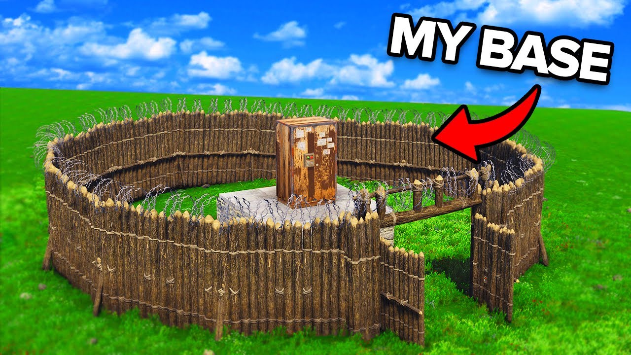 Я построил базу БЕЗ КРЫШИ в Rust...