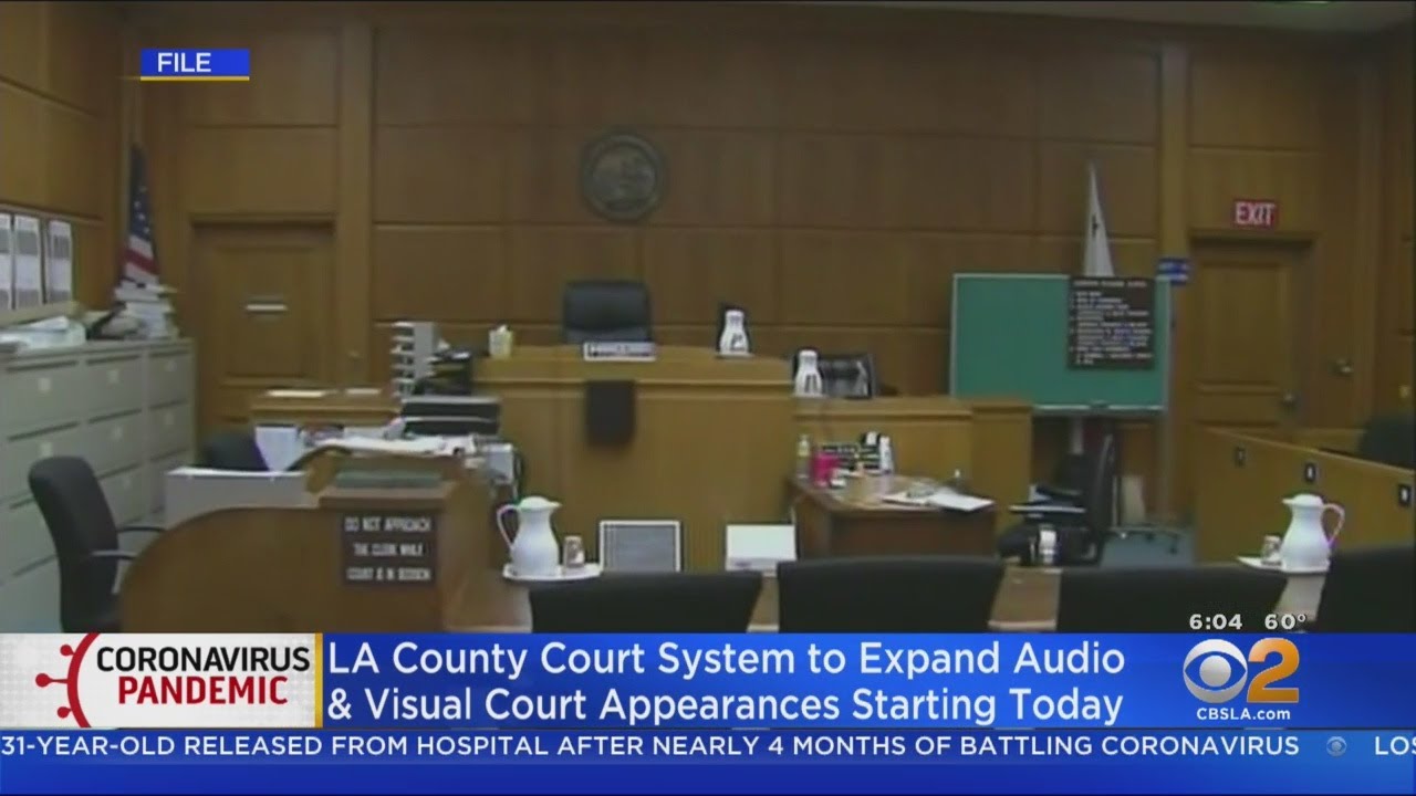 LA County To Offer Audio, Video Appearances In Criminal Courts