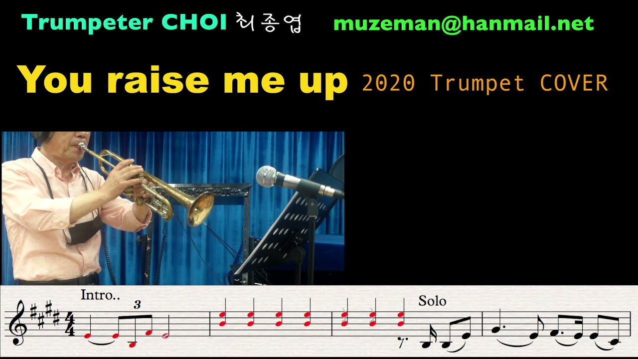 YOU RAISE ME UP-TRUMPET COVER 2020