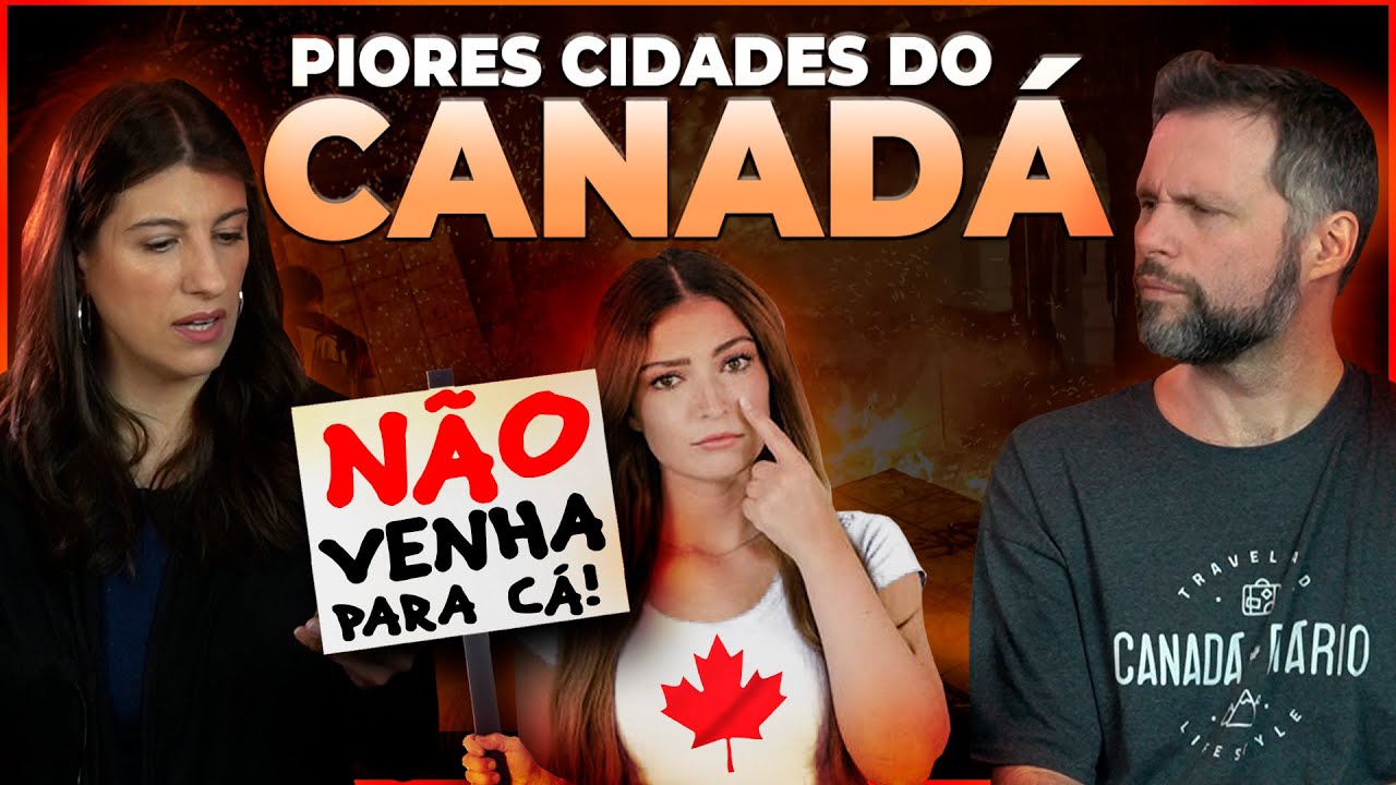 AS PIORES CIDADES DO CANADÁ PARA SE VIVER  🇨🇦