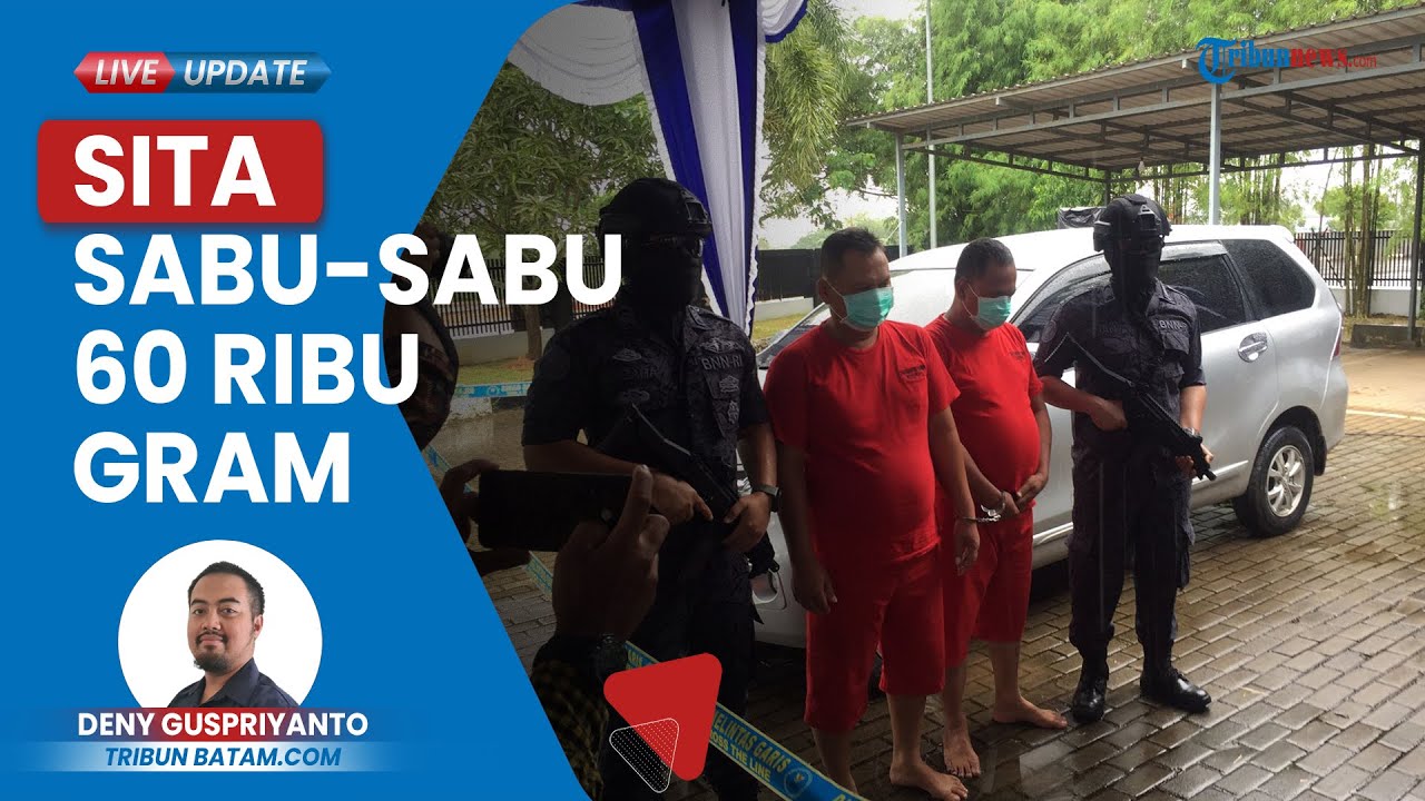 BNN Kepri Ungkap Kasus Tindak Pidana Narkotika, Amankan 60 Kg Sabu-sabu di Kota Tanjungpinang