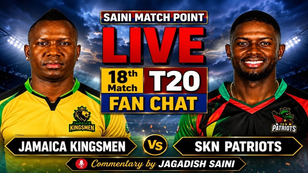 SKN PATRIOTS VS JAMAICA KINGSMEN | FAN CHAT & LIVE COMMENTARY | SCORE & COMMENTARY | CPL 2026 |