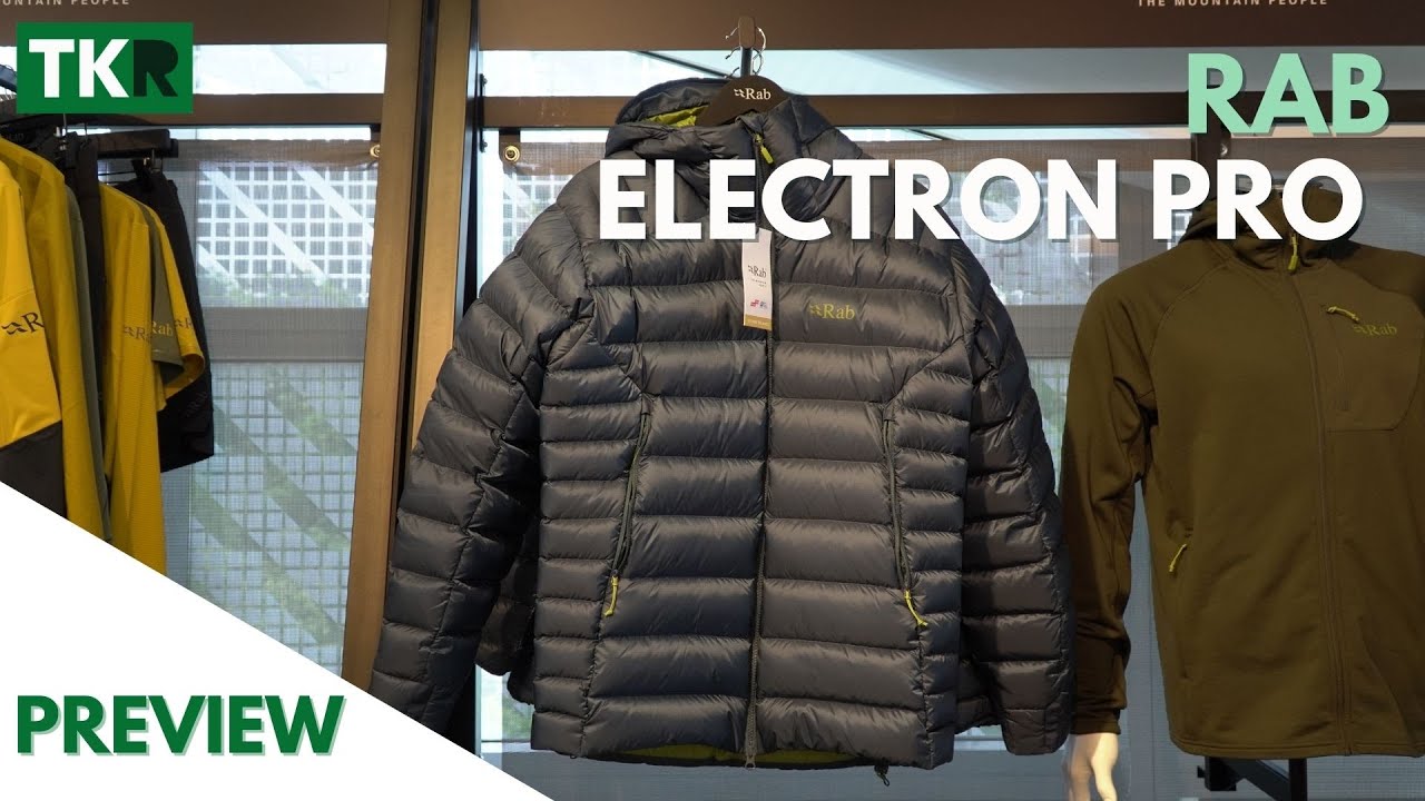 Rab Electron Pro | Preview | Sensación de cojín ultraligero, muy cálido y muy cómodo.